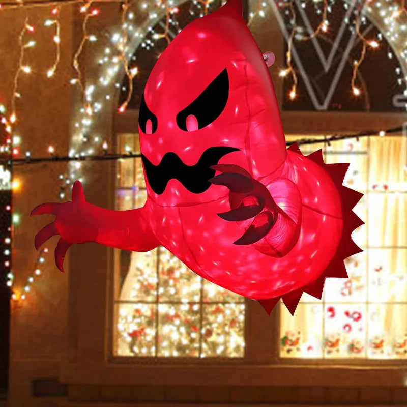 1.4m Inflatable Ghost Halloween Window Decoration