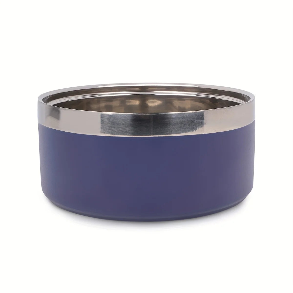 Premium Large Capacity Double-Layer Stainless Steel Pet Bowl with Non-Slip Mat