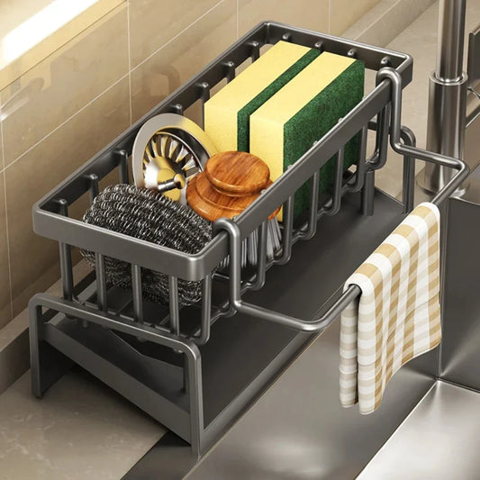 ABS Plastic Kitchen Sink Drain Rack and Organizer