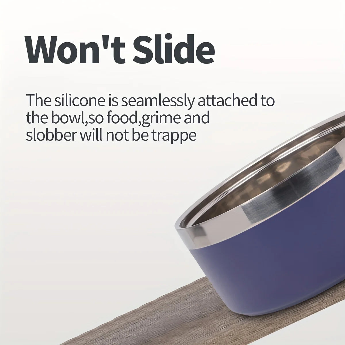Premium Large Capacity Double-Layer Stainless Steel Pet Bowl with Non-Slip Mat