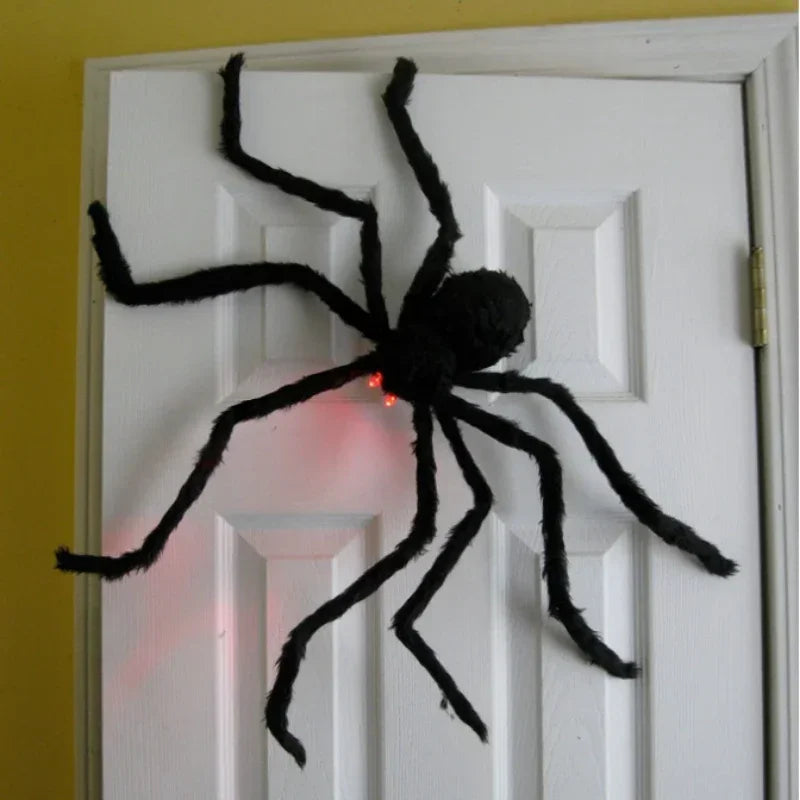 Giant Black Spider Halloween Decoration (30cm-200cm)
