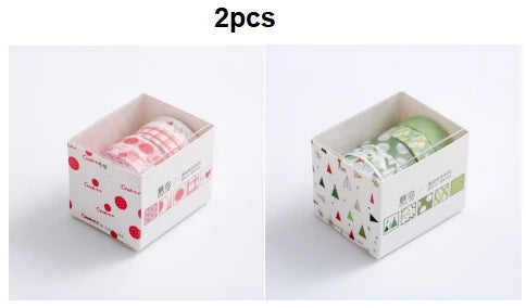 5-Piece Set of Decorative Washi Tapes