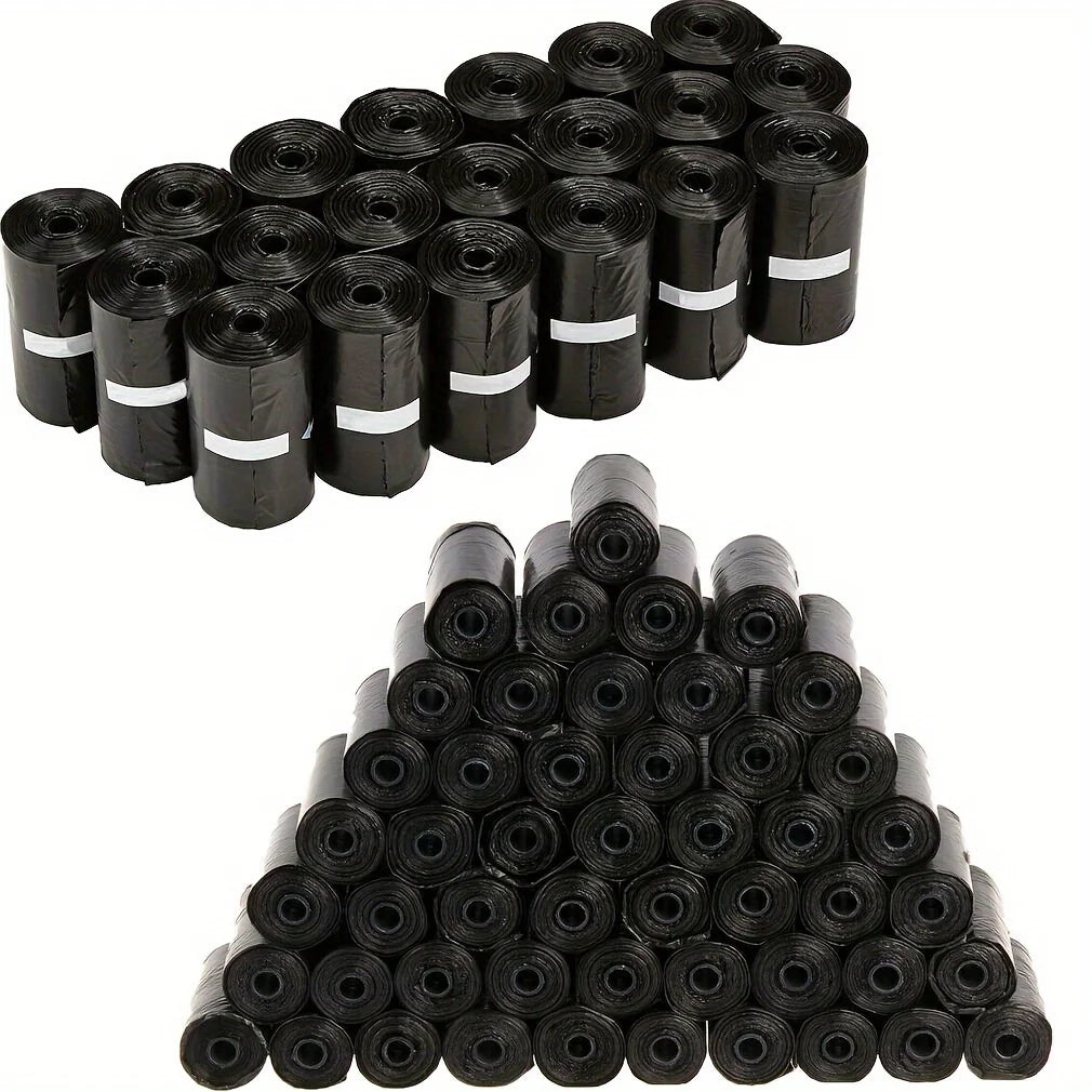 300/1500pcs Durable Leak-Proof Dog Poop Bags