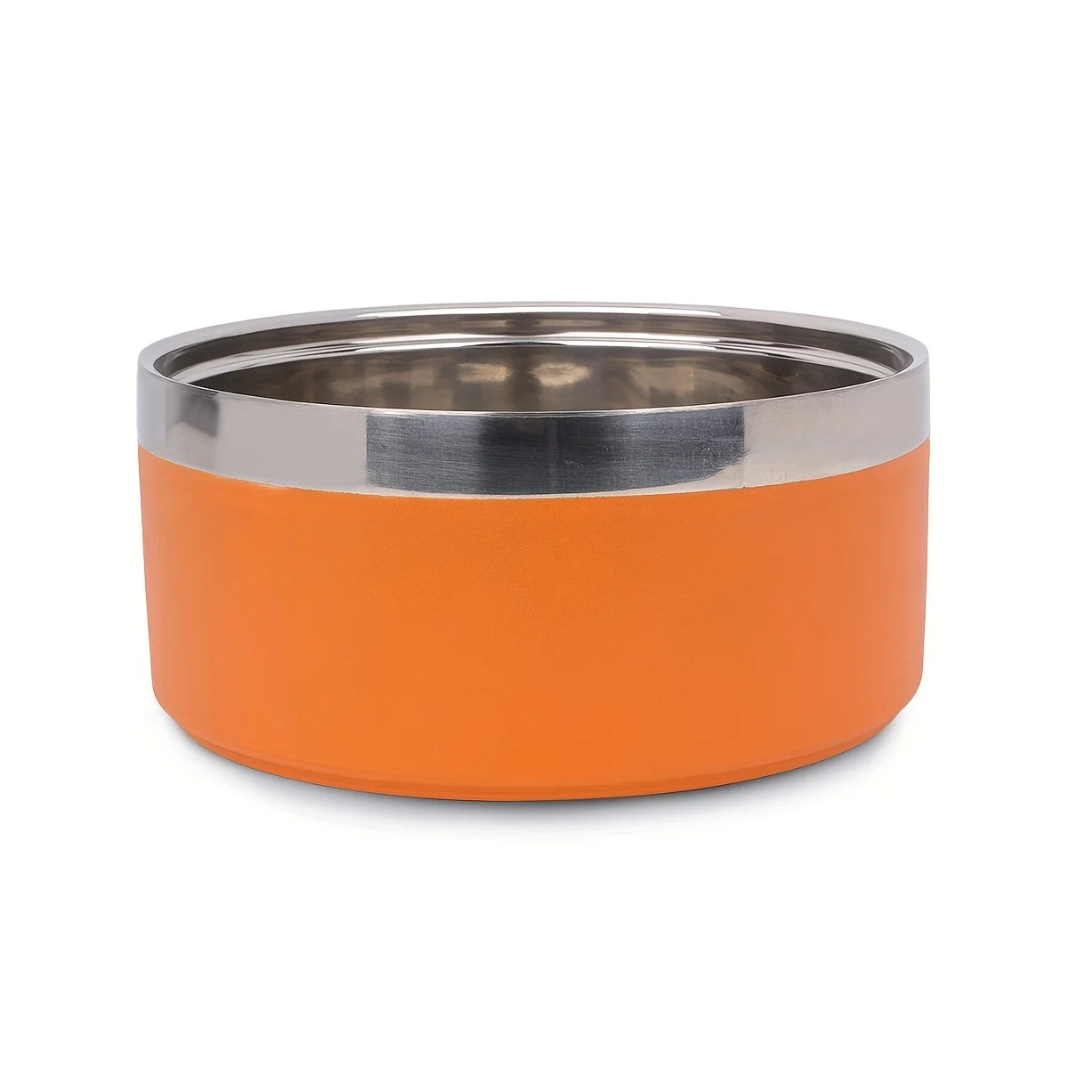 Premium Large Capacity Double-Layer Stainless Steel Pet Bowl with Non-Slip Mat