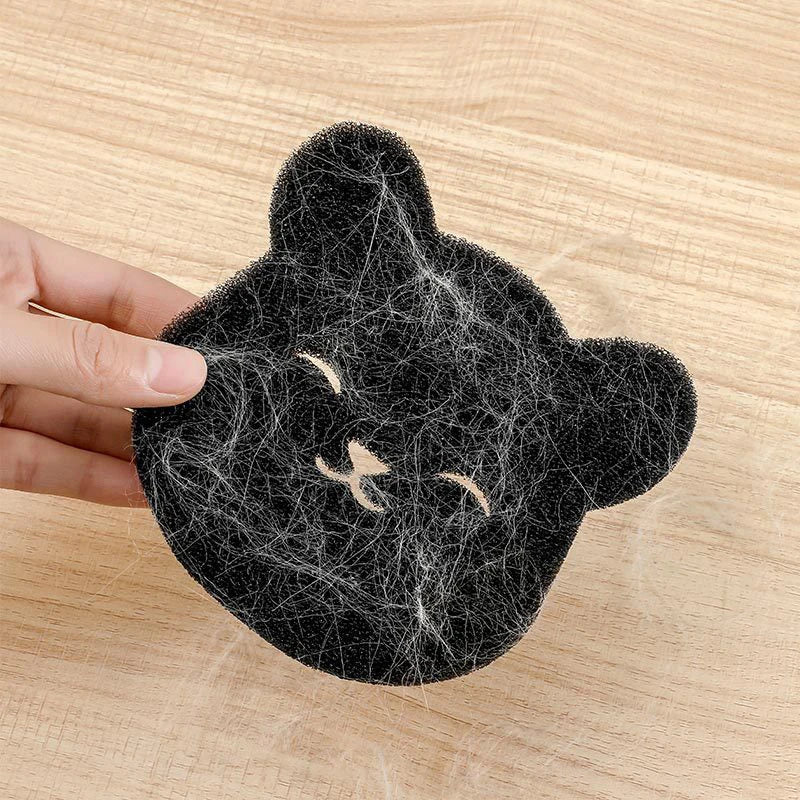 2-Pack Bear-Shaped Pet Hair Remover Laundry Balls