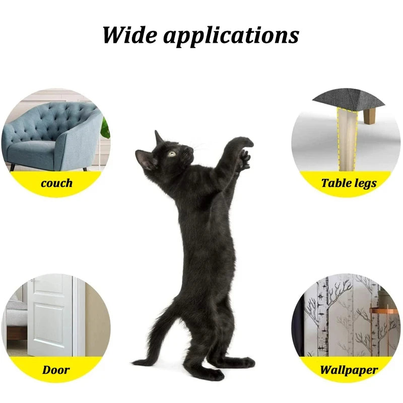 3/10pcs Self-Adhesive Cat Scratch Sofa Protection Pads