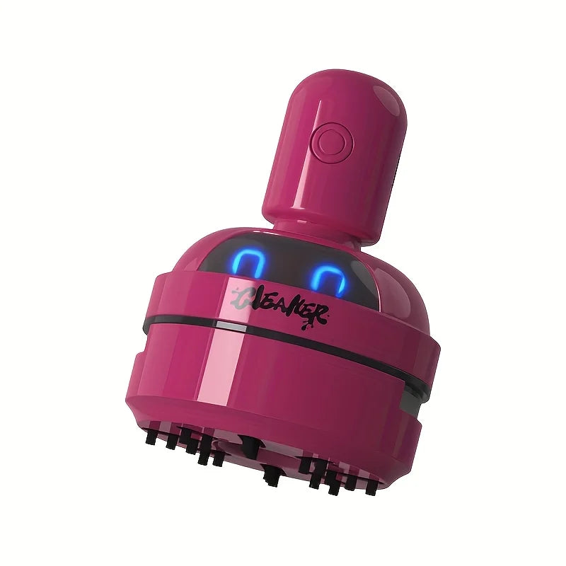 3-Speed USB Rechargeable Mini Portable Handheld Desktop Vacuum Cleaner – Dust Collector for Computer Keyboards and Home Office Cleaning