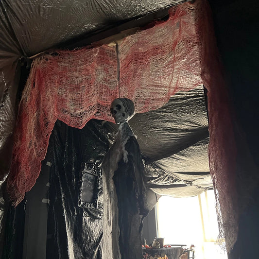 Halloween Bloody Gauze Decoration Cloth