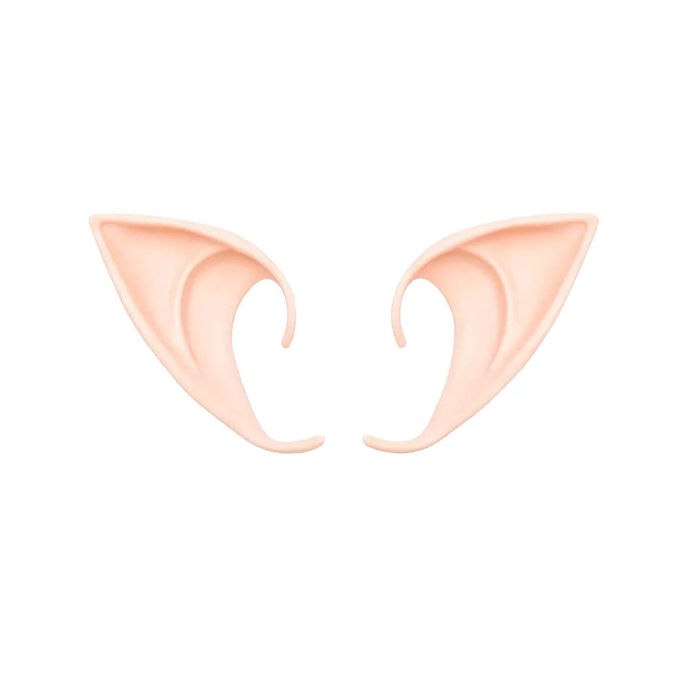 Halloween Latex Elf Ears – Enchanting Cosplay Accessory for Fairy and Angel Costumes