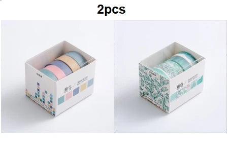5-Piece Set of Decorative Washi Tapes