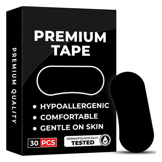30/60Pcs Gentle Mouth Tape for Sleep – Anti-Snoring Strips to Keep Mouth Closed for Peaceful Nights at Home or Travel