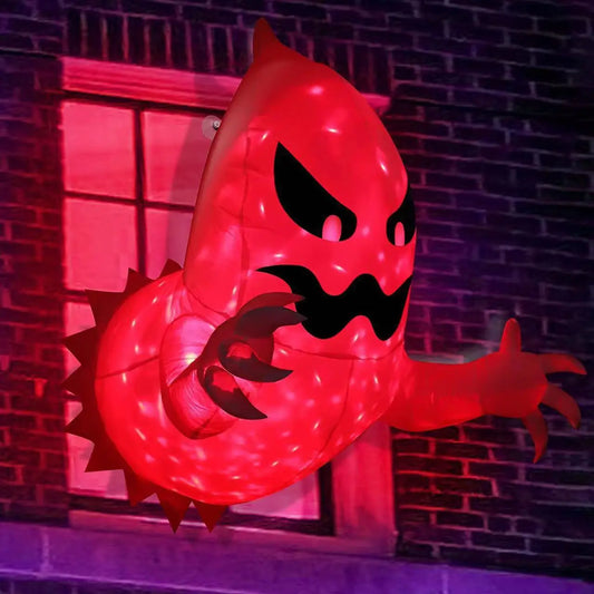 1.4m Inflatable Ghost Halloween Window Decoration