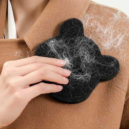 2-Pack Bear-Shaped Pet Hair Remover Laundry Balls