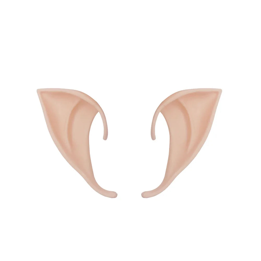 Halloween Latex Elf Ears – Enchanting Cosplay Accessory for Fairy and Angel Costumes