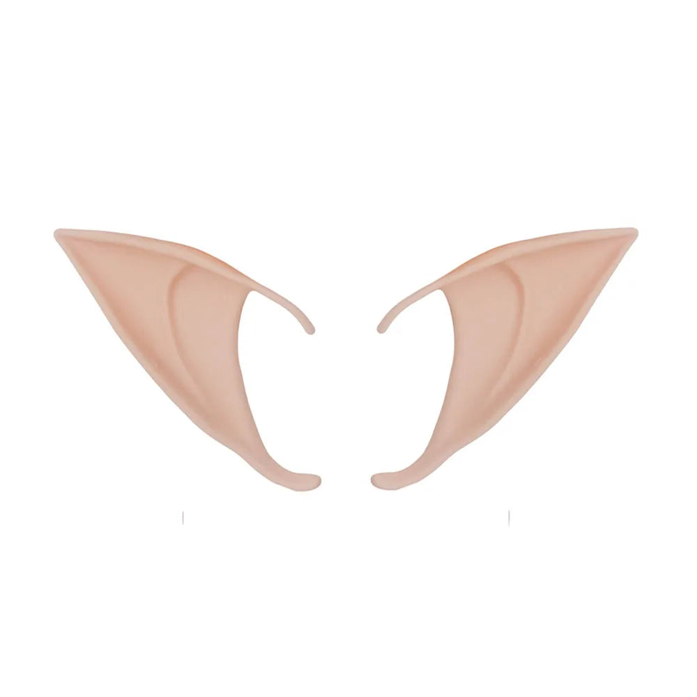 Halloween Latex Elf Ears – Enchanting Cosplay Accessory for Fairy and Angel Costumes