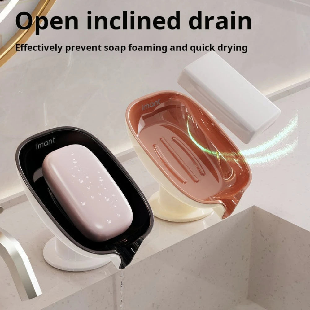 Super Suction Cup Soap Dish with Drain