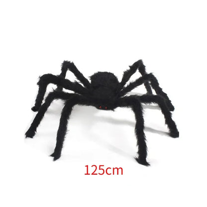 Giant Black Spider Halloween Decoration (30cm-200cm)