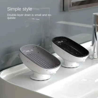 Super Suction Cup Soap Dish with Drain