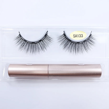 5/10 Pairs Reusable Magnetic Eyelashes Kit with Eyeliner & Applicator – Natural Look 5 Magnet False Lashes for Easy No-Glue Makeup