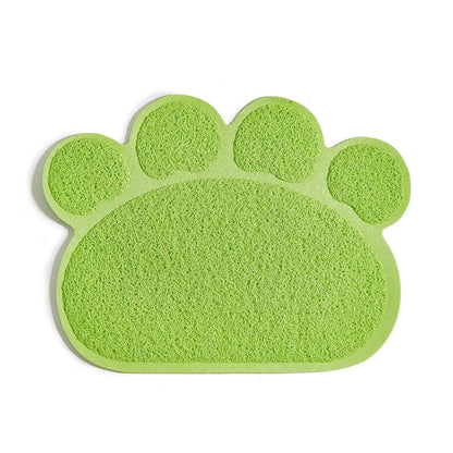 Paw Print Waterproof Cat Litter Mat