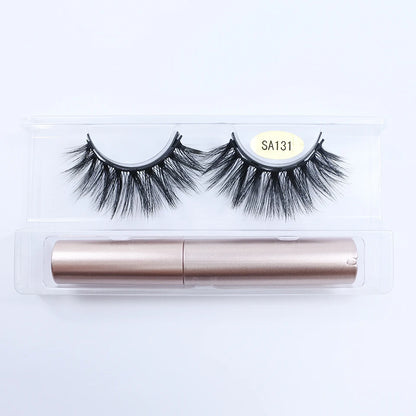 5/10 Pairs Reusable Magnetic Eyelashes Kit with Eyeliner & Applicator – Natural Look 5 Magnet False Lashes for Easy No-Glue Makeup
