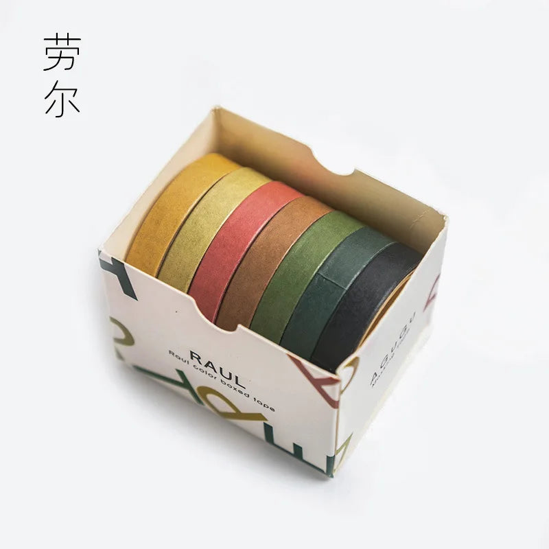 5-Piece Set of Decorative Washi Tapes