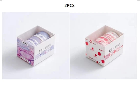 5-Piece Set of Decorative Washi Tapes