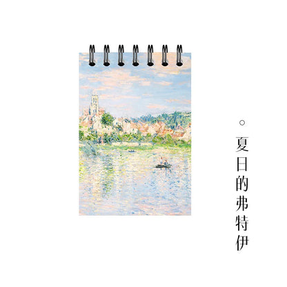 Monet & Van Gogh Inspired Painting Coil Binder