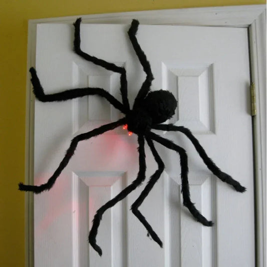 Giant Black Spider Halloween Decoration (30cm-200cm)