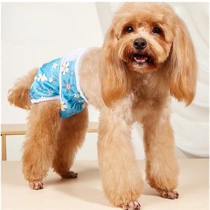 1/3pcs Adjustable Washable Female Dog Diapers
