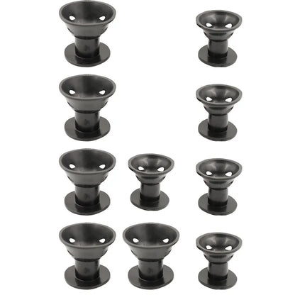 10Pcs Heatless Hair Curlers Set – Large & Small Soft Silicone Overnight Rollers for Natural Waves, No-Heat Lazy Curling Rods for Women & Kids