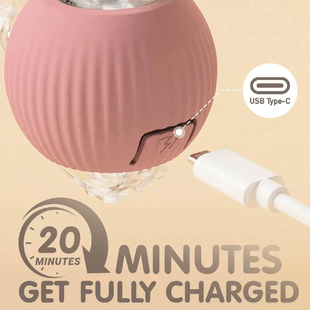 Interactive Automatic Rolling Ball Toy for Cats and Dogs