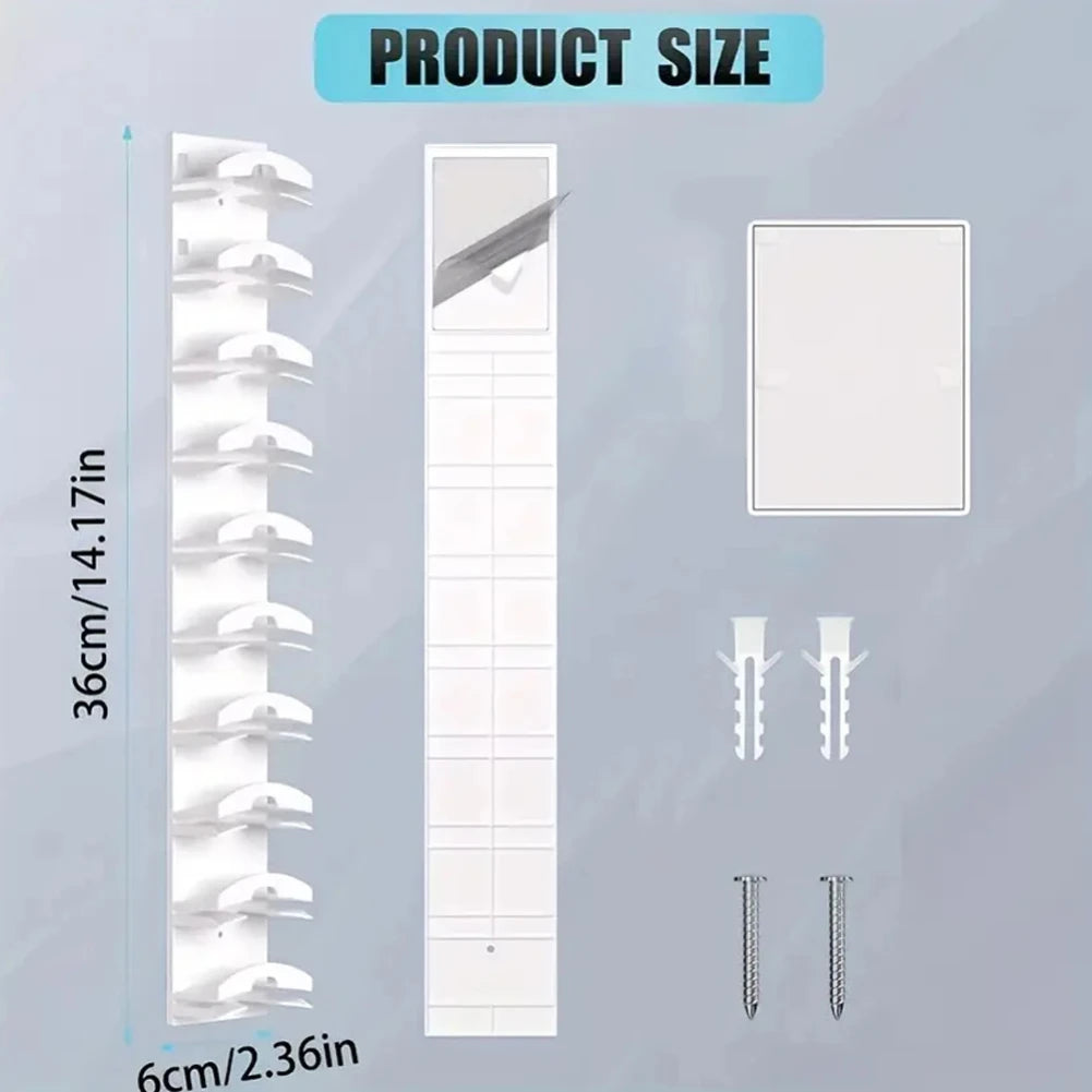 Wall-Mounted Baseball Cap Storage Organizer