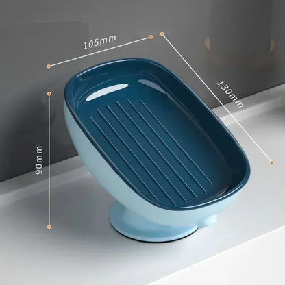 Super Suction Cup Soap Dish with Drain
