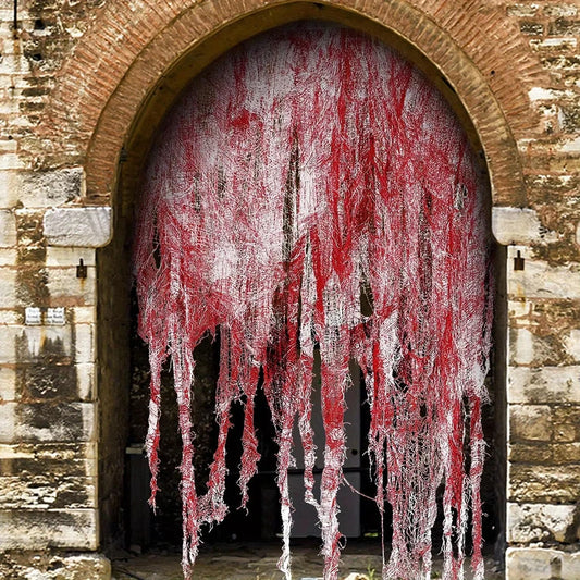 Halloween Bloody Gauze Decoration Cloth