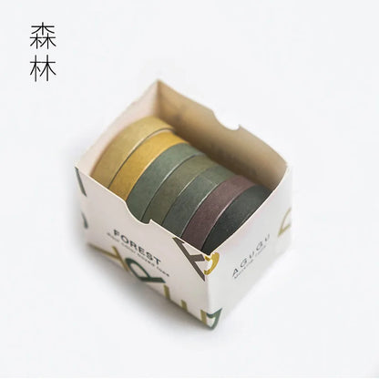 5-Piece Set of Decorative Washi Tapes