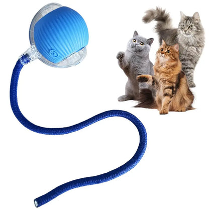 Interactive Automatic Rolling Ball Toy for Cats and Dogs