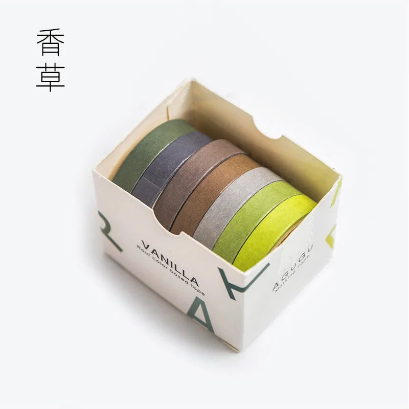 5-Piece Set of Decorative Washi Tapes