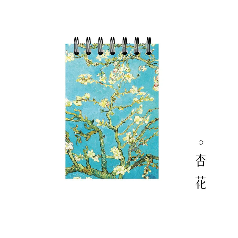 Monet & Van Gogh Inspired Painting Coil Binder