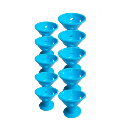 10Pcs Heatless Hair Curlers Set – Large & Small Soft Silicone Overnight Rollers for Natural Waves, No-Heat Lazy Curling Rods for Women & Kids