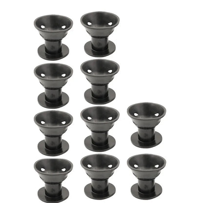 10Pcs Heatless Hair Curlers Set – Large & Small Soft Silicone Overnight Rollers for Natural Waves, No-Heat Lazy Curling Rods for Women & Kids
