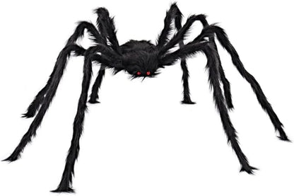 Giant Black Spider Halloween Decoration (30cm-200cm)