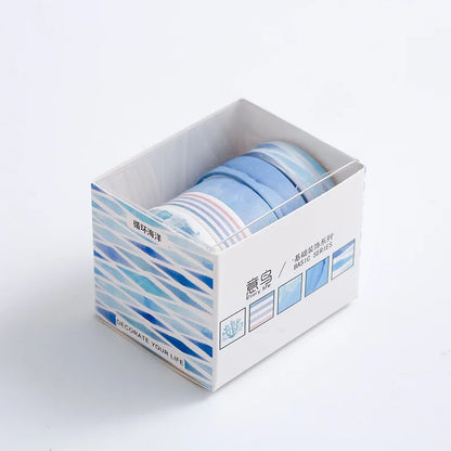 5-Piece Set of Decorative Washi Tapes