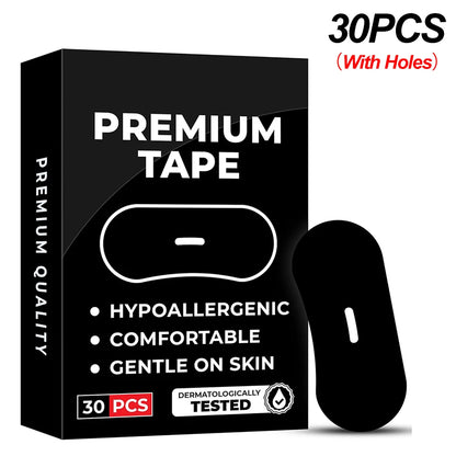 30/60Pcs Gentle Mouth Tape for Sleep – Anti-Snoring Strips to Keep Mouth Closed for Peaceful Nights at Home or Travel