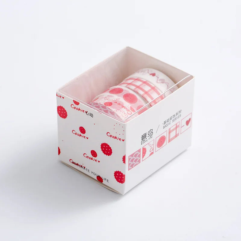 5-Piece Set of Decorative Washi Tapes