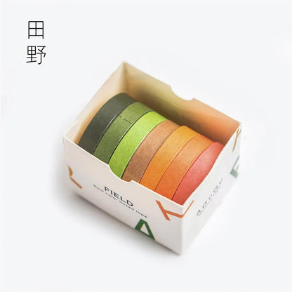 5-Piece Set of Decorative Washi Tapes
