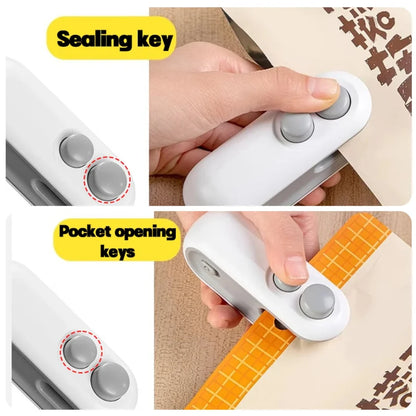Portable 2-in-1 Mini Heat Bag Sealing Machine